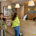 The reception office of La Vallée Village